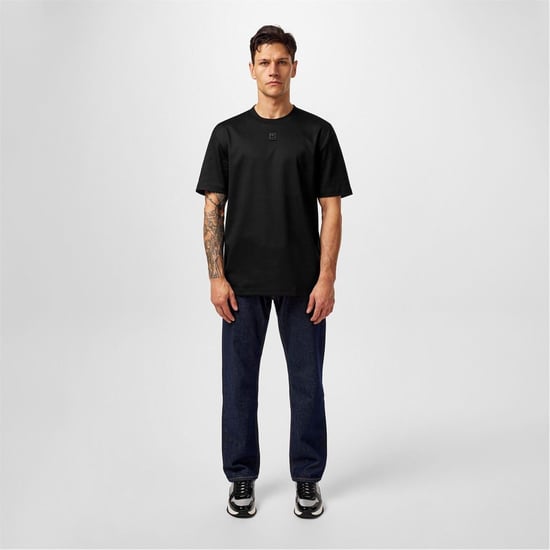 Hugo - "Dalile" T-Shirt für Herren (Schwarz) - Image 4