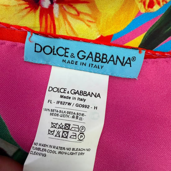 Dolce & Gabbana Muschel-Strand-Sarong-Schal aus mehrfarbiger Seide - Image 3