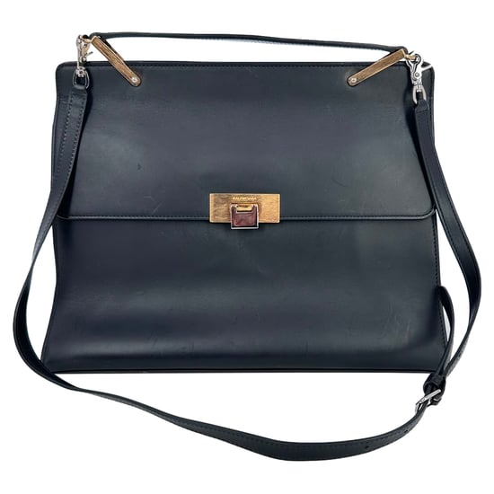Balenciaga Medium Le Dix Cartable Henkeltasche aus schwarzem Leder - Image 2