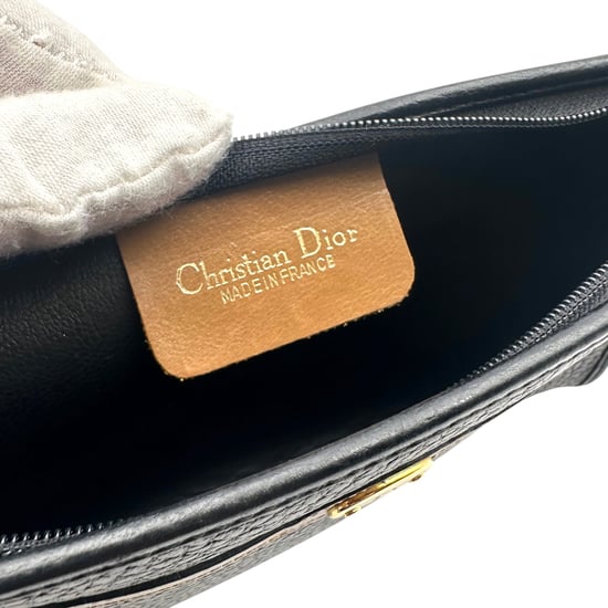 Dior Vintage Leder-Clutch-Tasche Dior - Image 6