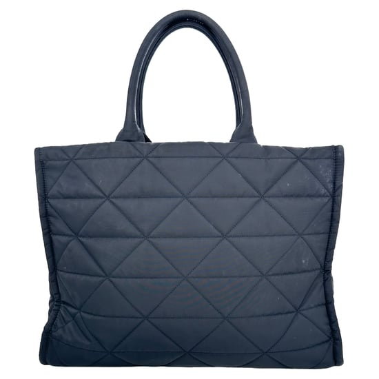 Prada Re-Nylon Stepptasche aus schwarzem Polyamid - Image 5