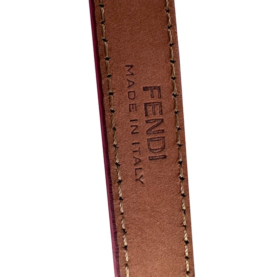 Fendi Doppelwickelarmband aus mehrfarbigem Leder - Image 6