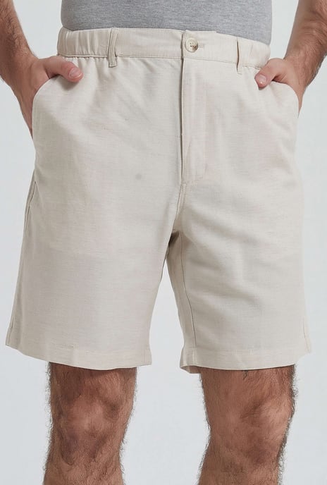 William de Faye – Leinenshorts – Leinen - Image 3