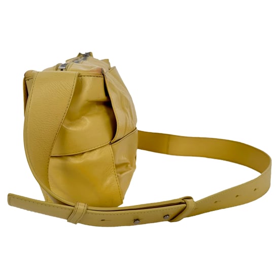 Bottega Veneta Medium Arco Kameratasche aus gelbem Kalbsleder - Image 4