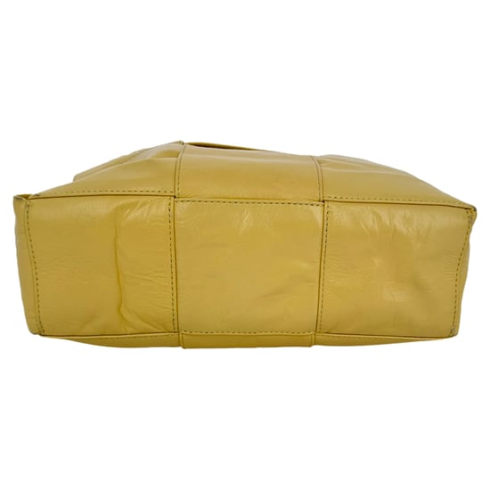Bottega Veneta Medium Arco Kameratasche aus gelbem Kalbsleder - Image 6