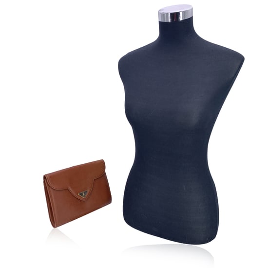 Yves Saint Laurent Vintage Leder-Clutch YSL - Image 2