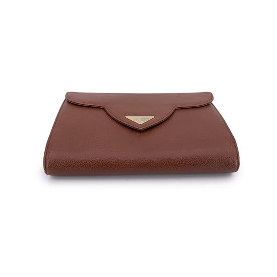 Yves Saint Laurent Vintage Leder-Clutch YSL - Image 4