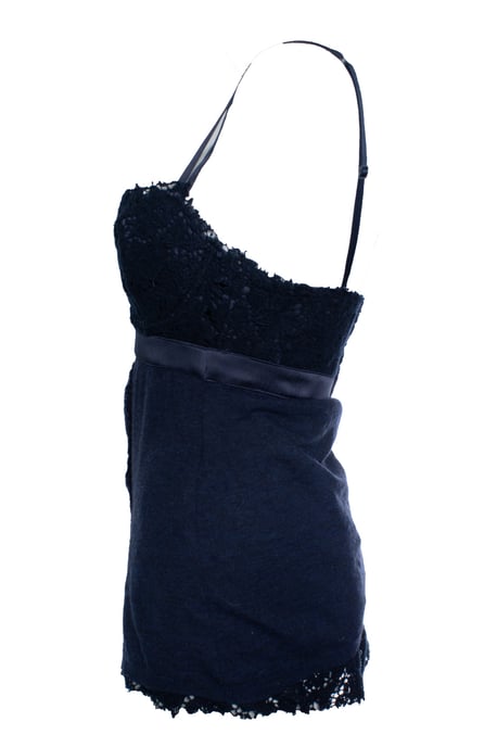Ermanno Scervino Lingerie-Top aus Wolle - Blau - Image 2