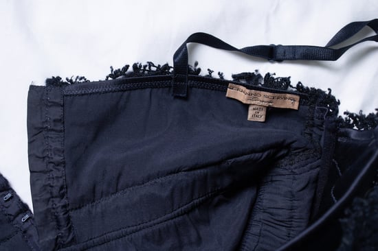 Ermanno Scervino Lingerie-Top aus Wolle - Blau - Image 5