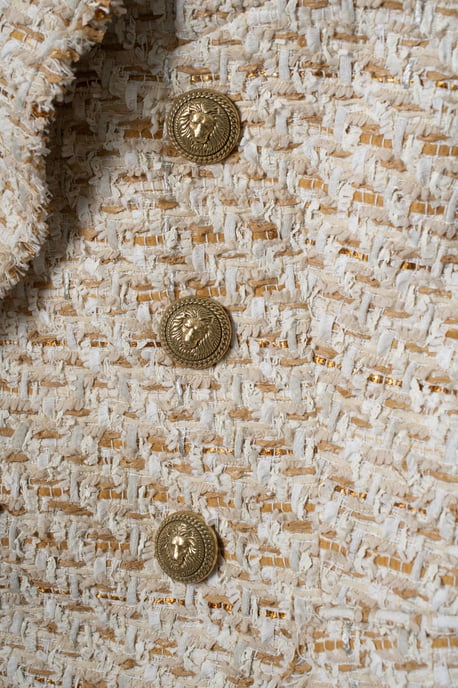 Balmain Pre-owned Zweireihiger Tweedblazer - Beige - Image 5