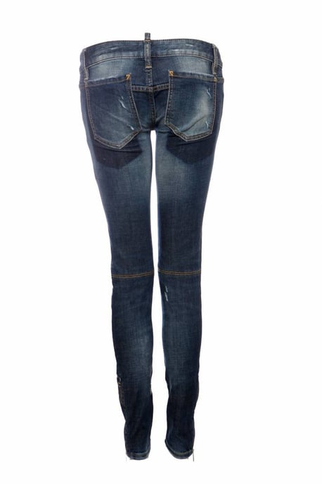 Dsquared2, mittelblaue Bikerjeans - Image 3