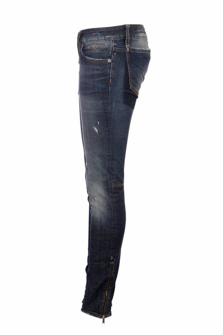 Dsquared2, mittelblaue Bikerjeans - Image 4