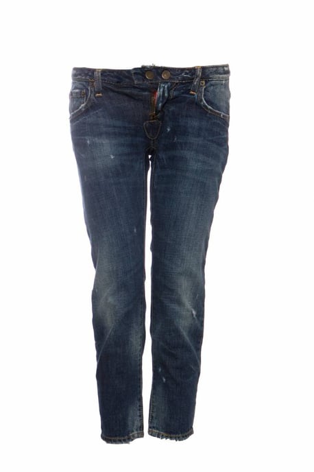Dsquared2, blaue Boyfriend-Jeans - Image 1