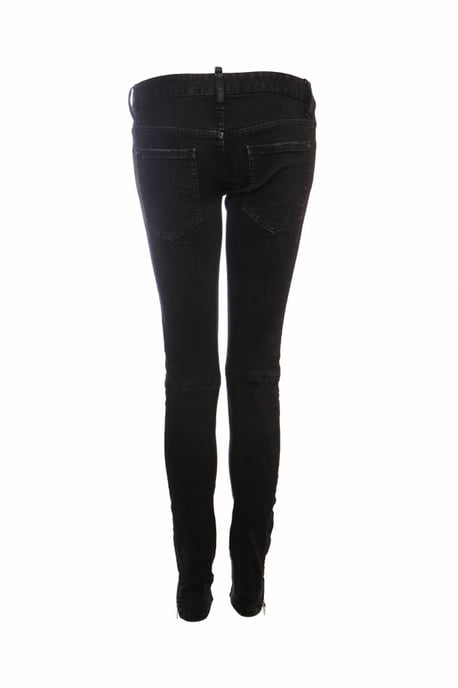 Dsquared2 Jeans mit silberfarbenen Beschlägen - Schwarz - Image 2