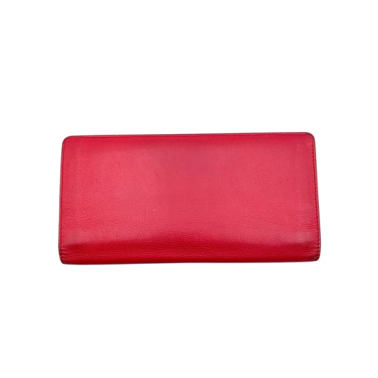 Dior Vintage Ledergeldbörse mit geprägtem CD-Logo - Image 2