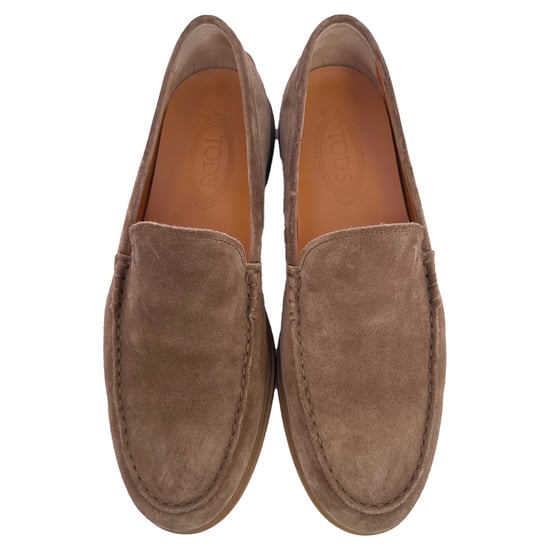 Tod's Slipper aus braunem Wildleder - Image 4