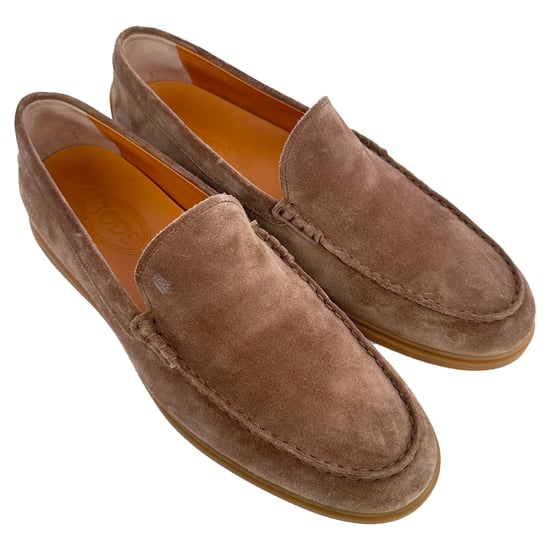 Tod's Slipper aus braunem Wildleder - Image 5
