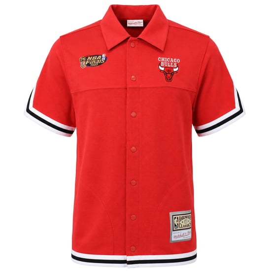 Mitchell & Ness NBA Chicago Bulls Warm-Up Shooting Herren Rot Shirt - Image 1