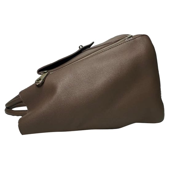 Maulbeer-Weide-Tasche aus braunem Leder - Image 4