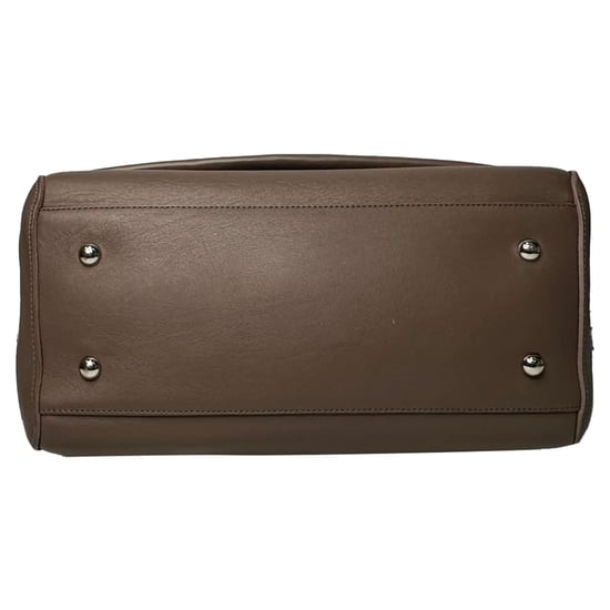 Maulbeer-Weide-Tasche aus braunem Leder - Image 5