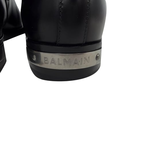 Balmain Pete Chelsea-Stiefeletten aus schwarzem Kalbleder - Image 5