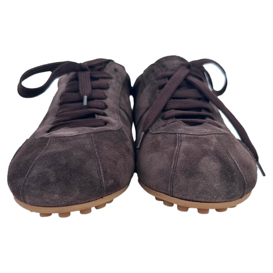 Tod's NiedrigTop Sneakers aus braunem Wildleder - Image 2