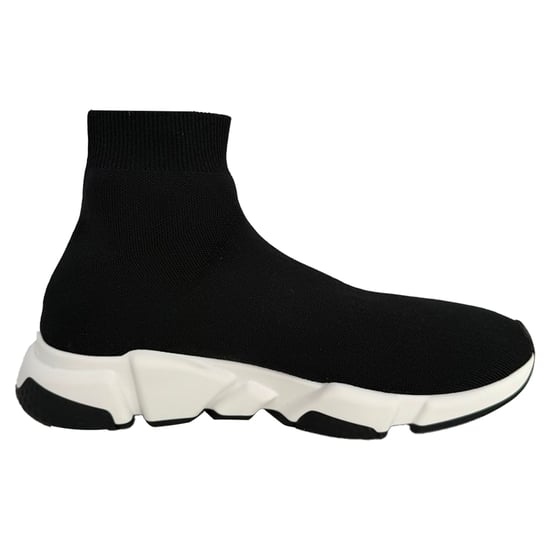 Balenciaga Speed Trainer Schuhe aus schwarzem Polyester - Image 1