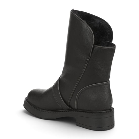 Blowfish Malibu Damen Winter-Bikerstiefel aus schwarzem Kunstleder - Venice-Cozy - Image 6
