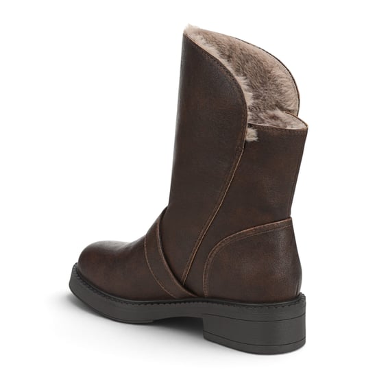 Blowfish Malibu Damen Winter-Bikerstiefel aus braunem Kunstleder - Venice-Cozy - Image 6