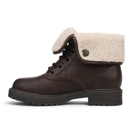 Blowfish Malibu Damen Winterstiefel zum Schnüren aus braunem Kunstleder - Andy-Cozy - Image 3