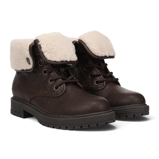 Blowfish Malibu Damen Winterstiefel zum Schnüren aus braunem Kunstleder - Andy-Cozy - Image 4