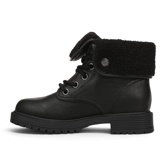 Blowfish Malibu Damen Winterstiefel zum Schnüren aus schwarzem Kunstleder - Andy-Cozy - Image 3