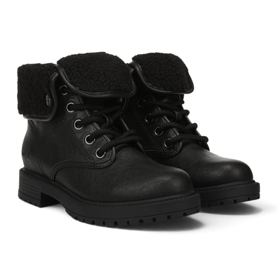 Blowfish Malibu Damen Winterstiefel zum Schnüren aus schwarzem Kunstleder - Andy-Cozy - Image 4