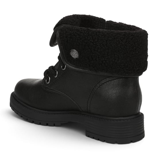 Blowfish Malibu Damen Winterstiefel zum Schnüren aus schwarzem Kunstleder - Andy-Cozy - Image 6
