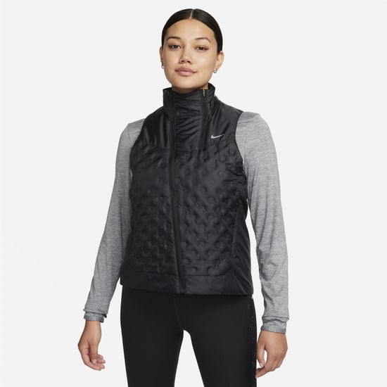 Nike - "Repel Aeroloft" Weste für Damen, Therma-Fit (Schwarz) - Image 1