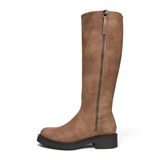 Blowfish Malibu Damen hohe Reitstiefel aus hellbraunem Kunstleder - Venice Tall - Image 3