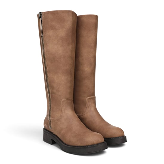 Blowfish Malibu Damen hohe Reitstiefel aus hellbraunem Kunstleder - Venice Tall - Image 4