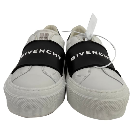 Givenchy City Court Slip-On Sneakers aus weißem Leder - Image 2