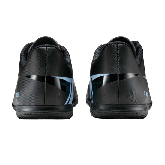 Nike - "Mercurial" Hallenfußballschuhe für Herren, Leder (Schwarz/Blau) - Image 2