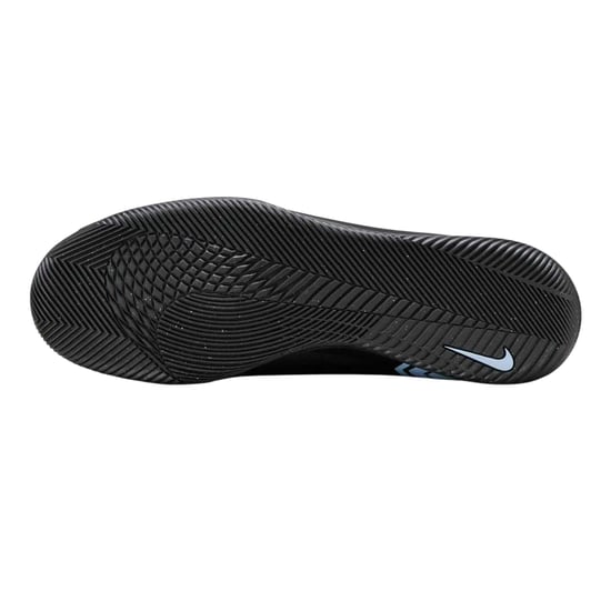 Nike - "Mercurial" Hallenfußballschuhe für Herren, Leder (Schwarz/Blau) - Image 4