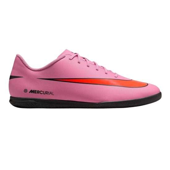 Nike - "Mercurial" Hallenfußballschuhe für Herren, Leder (Pink/Schwarz) - Image 1