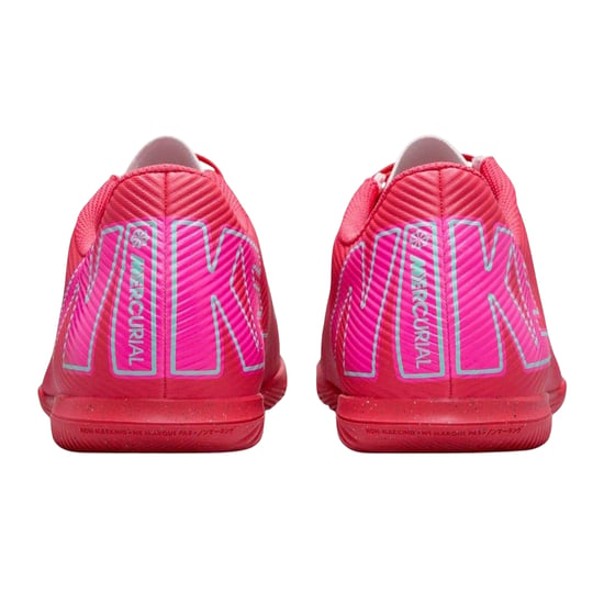 Nike - "Mercurial" Hallenfußballschuhe für Herren, Leder (Pink/Schwarz) - Image 2
