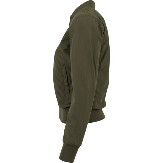 Urban Classics - Bomberjacke für Damen (Dunkel-Olive) - Image 3