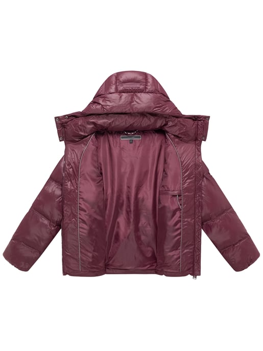Navahoo Damen Winterjacke Snow-Frame mit abnehmbarer Kapuze - Image 4
