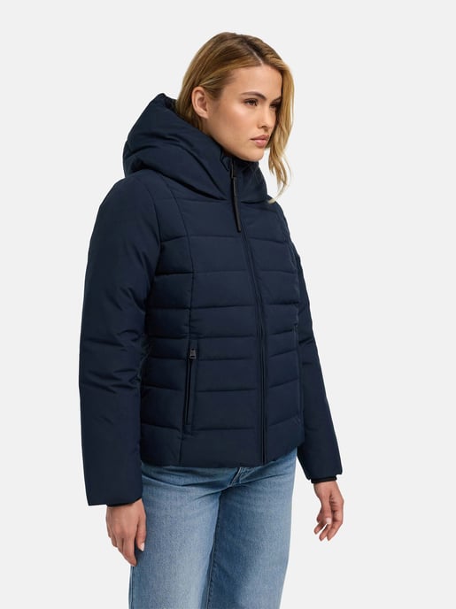 Navahoo Damen Steppjacke Stepptänzchen mit Kapuze - Image 6