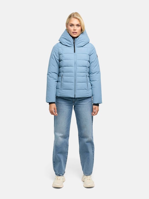 Navahoo Damen Steppjacke Stepptänzchen mit Kapuze - Image 5