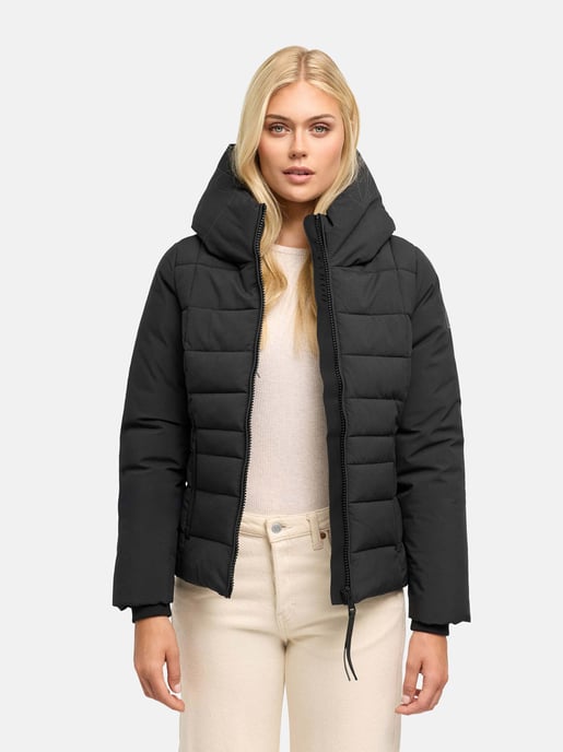 Navahoo Damen Steppjacke Stepptänzchen mit Kapuze - Image 6