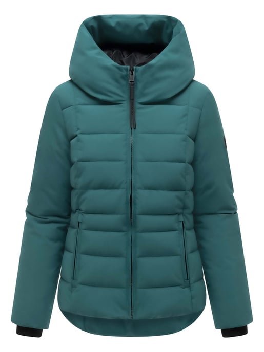 Navahoo Damen Steppjacke Stepptänzchen mit Kapuze - Image 1