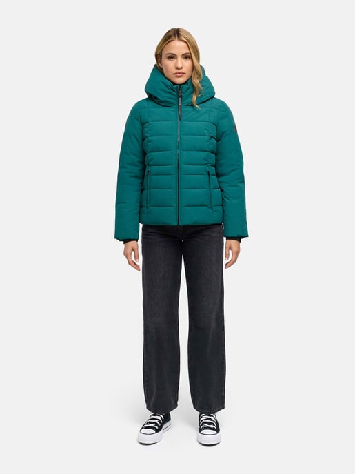 Navahoo Damen Steppjacke Stepptänzchen mit Kapuze - Image 5