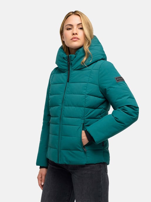 Navahoo Damen Steppjacke Stepptänzchen mit Kapuze - Image 6